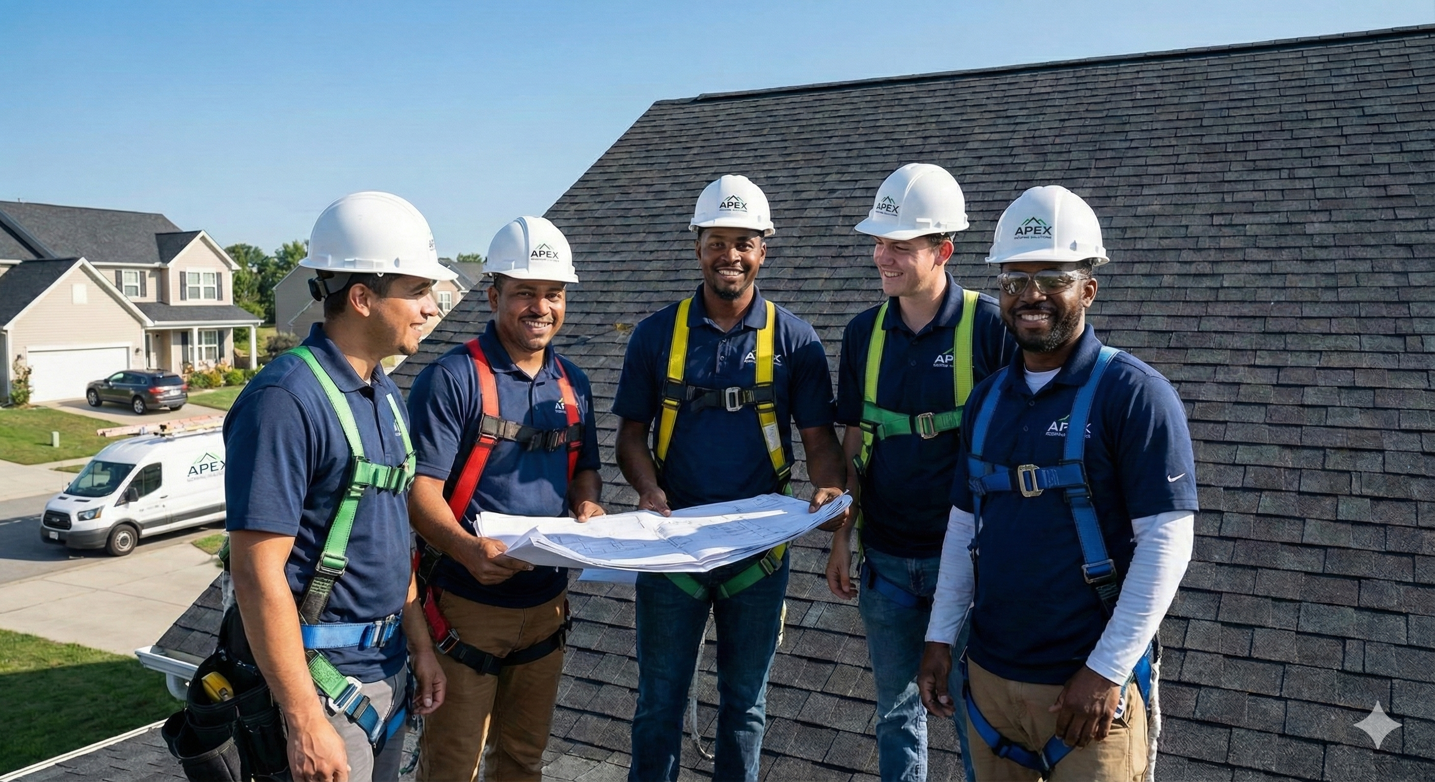 Ready Rooftop Services professional team members